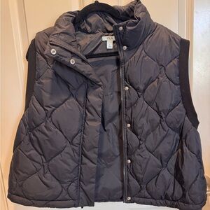 FLX Women's Charcoal Quilted Vest
